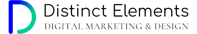The Logo for the privacy page Distinct Elements Digital Marketing & Design